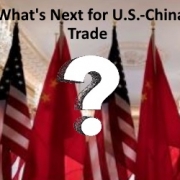 US-China Flags